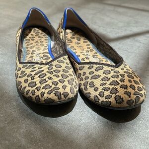 Rothy’s leopard flats size 9